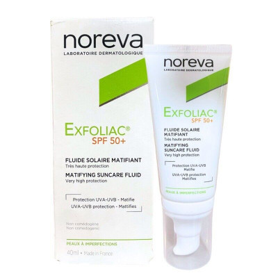 ضد آفتاب نوروا اکسفولیاک SPF 50+؛ محافظت قوی و جلوه مات برای پوست چرب