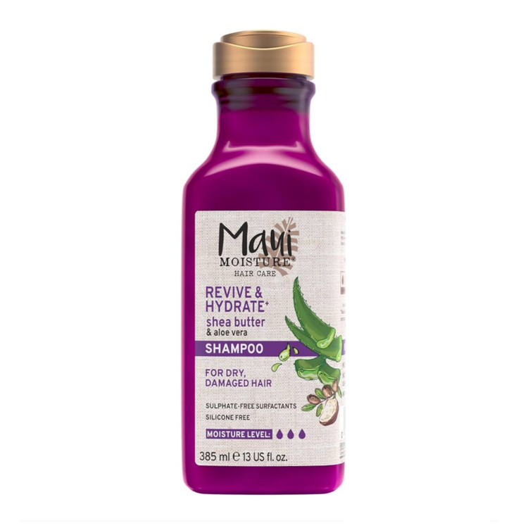 شامپو احیا و آبرسانی مائوی مدل Revive & Hydrate + Shea Butter & Aloe Vera