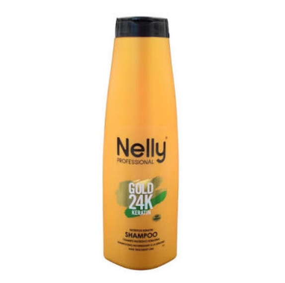 شامپو کراتینه نلی مدل Gold 24K Keratin