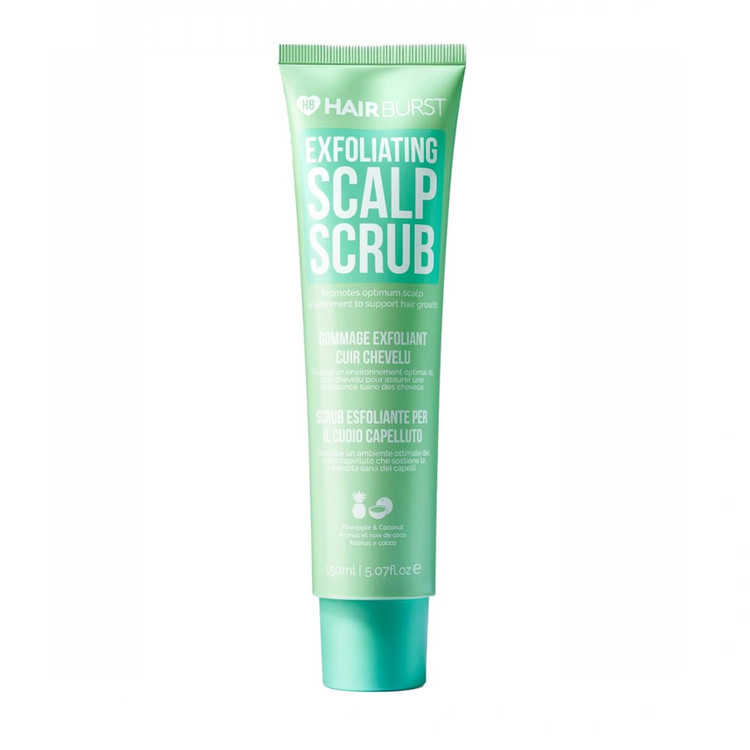 اسکراب لایهبردار پوست سر هیربرست مدل Exfoliating Scalp Scrub (با عصاره آناناس و نارگیل)