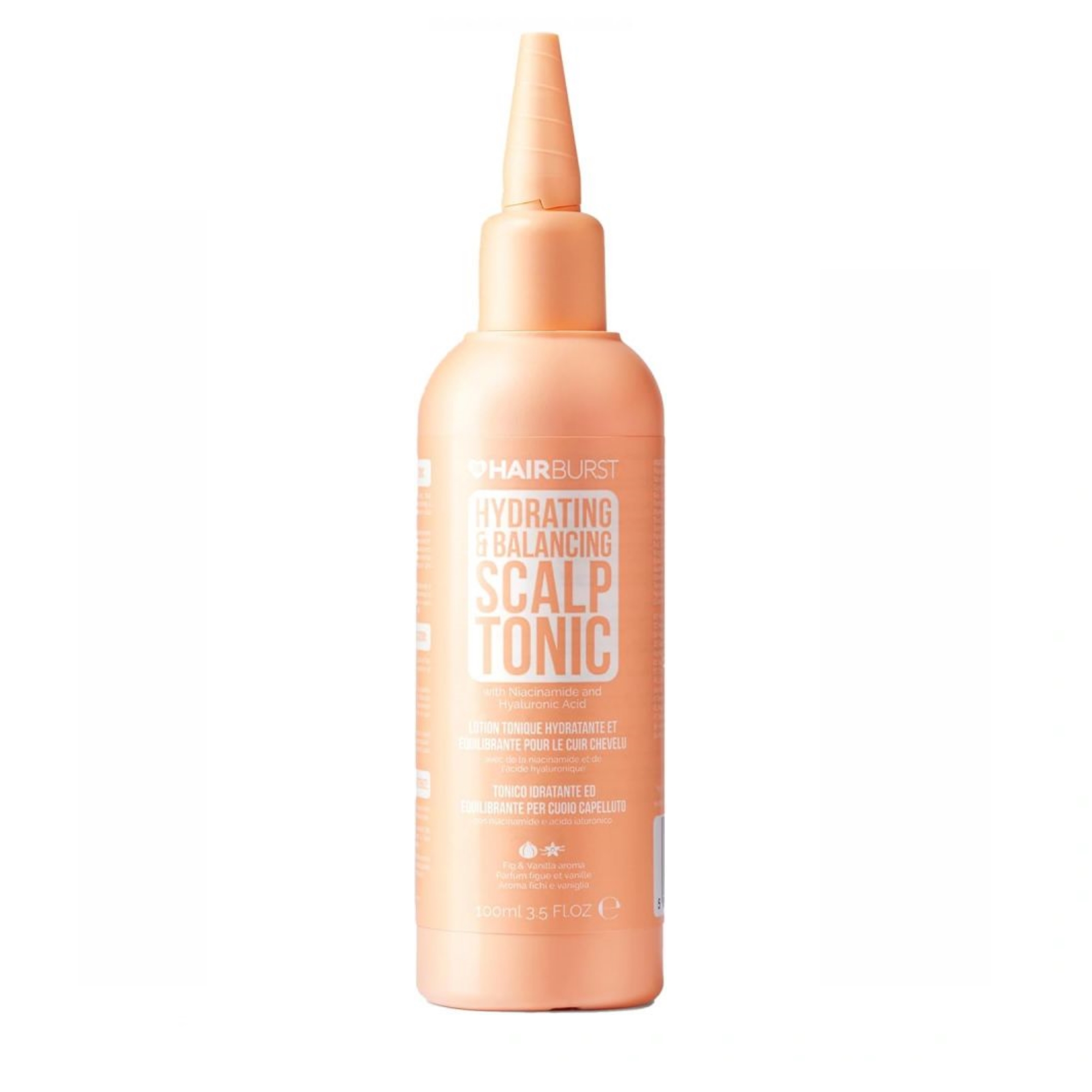 تونیک آبرسان و متعادل‌کننده پوست سر هیربرست مدل Hydrating & Balancing Scalp Tonic (حاوی نیاسینامید و هیالورونیک اسید)
