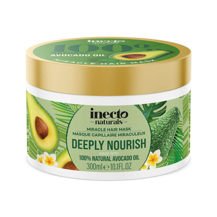 ماسک موی آبرسان اینکتو نچرالز مدل Deeply Nourish (با روغن آووکادو ۱۰۰٪ طبیعی) 300 میل