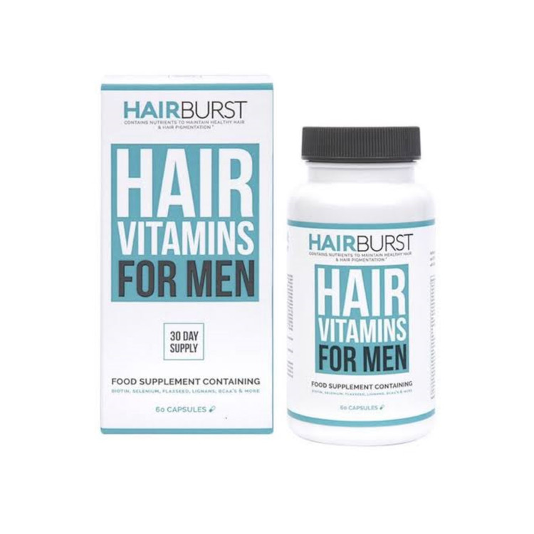 مکمل تقویت مو هیربرست مدل Hair Vitamins for Men