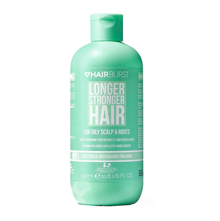 نرمکننده موی مخصوص پوست سر و ریشه چرب هیربرست مدل Longer Stronger Hair _ حجم ۳۵۰ میل