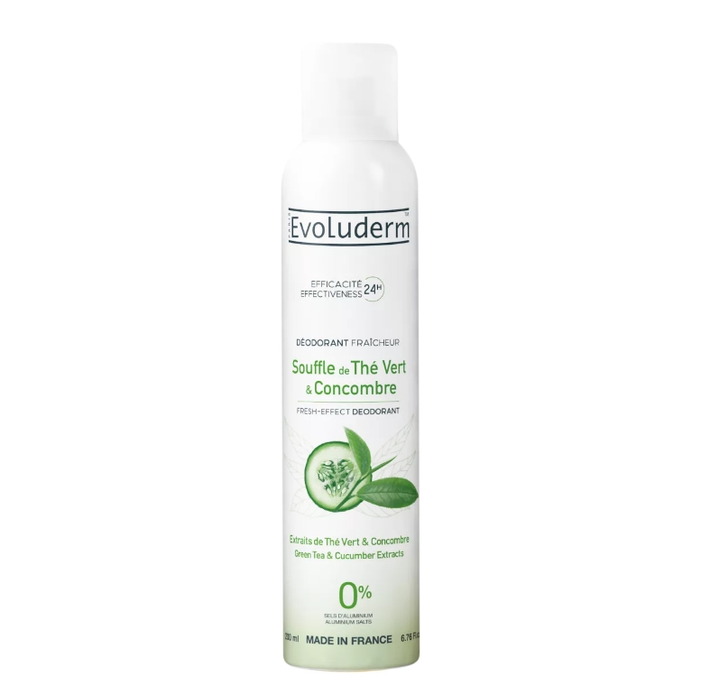 دئودورانت اسپری خنک‌کننده اولودرم مدل Eau Pure (با عصاره چای سبز و خیار) 200 میل