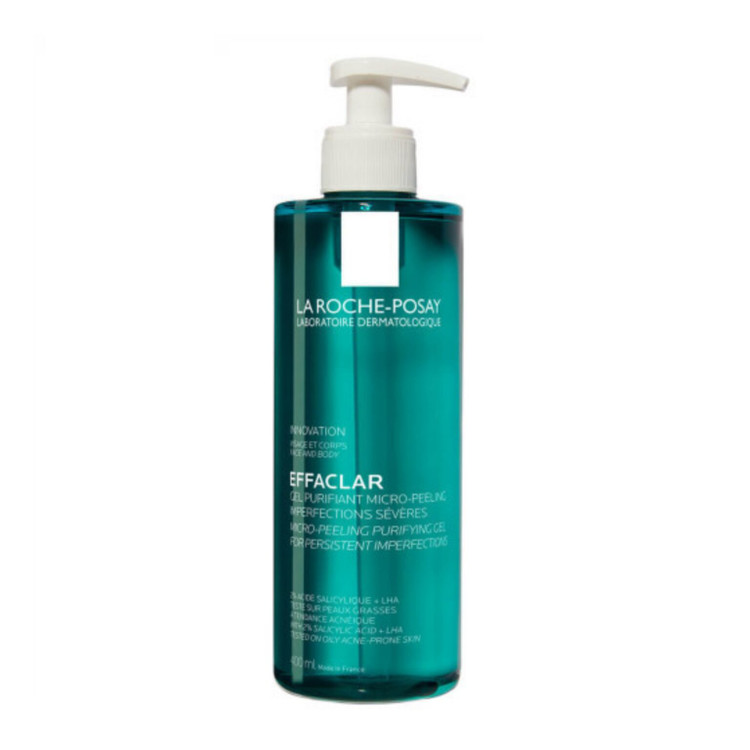 ژل شستشوی صورت لاروش پوزای مدل Effaclar (مناسب پوست چرب و مستعد آکنه)
