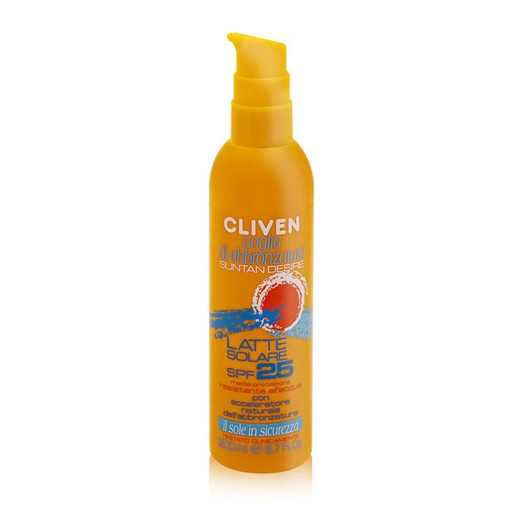شیر ضد آفتاب کلیون مدل Suntan Desire (SPF 25 – محافظت متوسط)۲۰۰ میلی