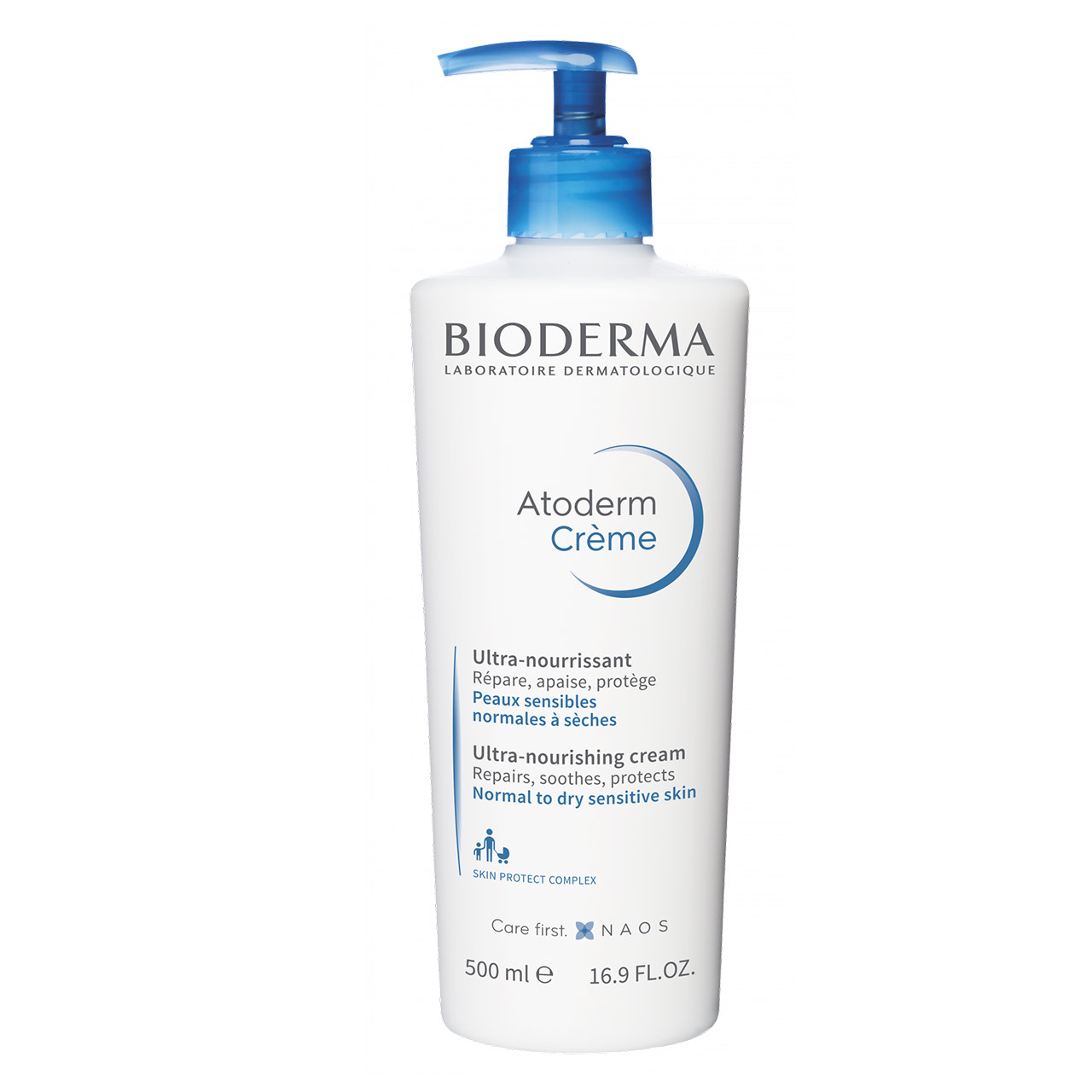 کرم آبرسان و ترمیم‌کننده بایودرما مدل Atoderm Crème (مناسب پوست خشک و حساس) ۵۰۰ میل