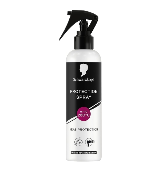 اسپری محافظ حرارتی مو شوارتزکف مدل Protection Spray (تا ۲۳۰ درجه سانتی‌گراد) 200 میل