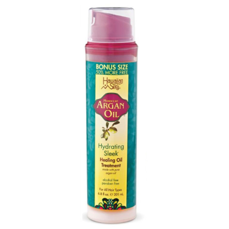روغن درمانی هاوایی سیلکی مدل Hydrating Sleek (حاوی روغن آرگان)