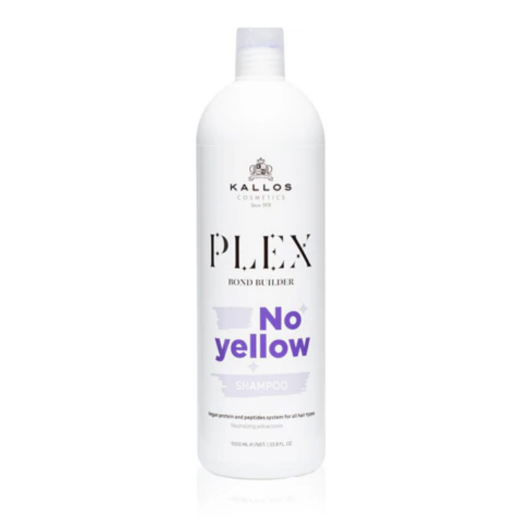 شامپو بنفش ضد زردی کالوس Kallos Plex No Yellow حجم ۱۰۰۰ میل