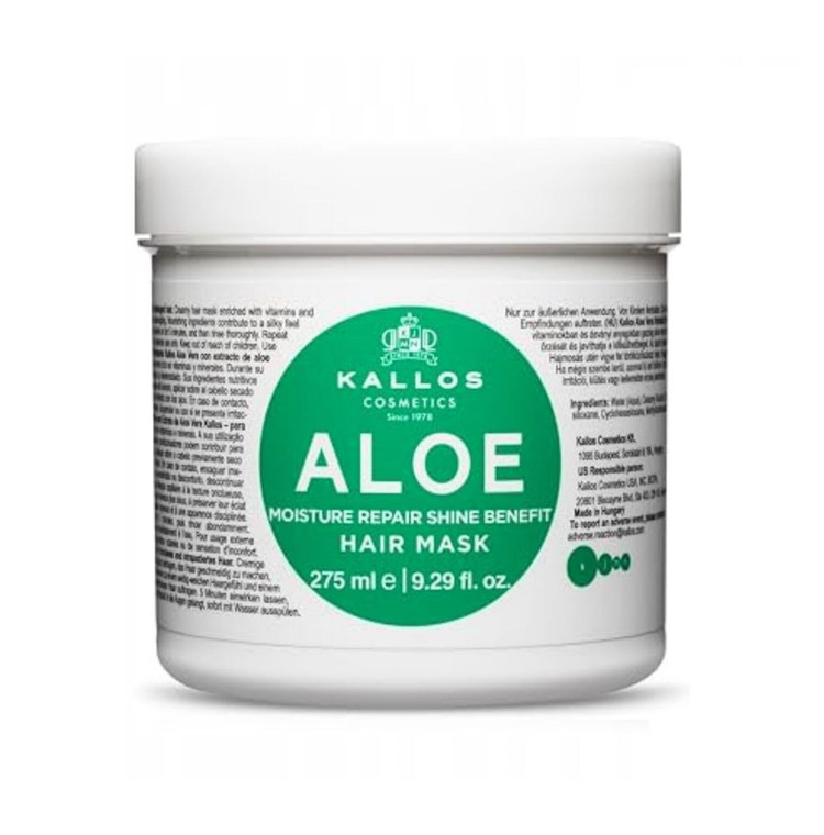ماسک مو آبرسان کالوس Kallos Aloe Vera حاوی عصاره آلوئه ورا 275 میل