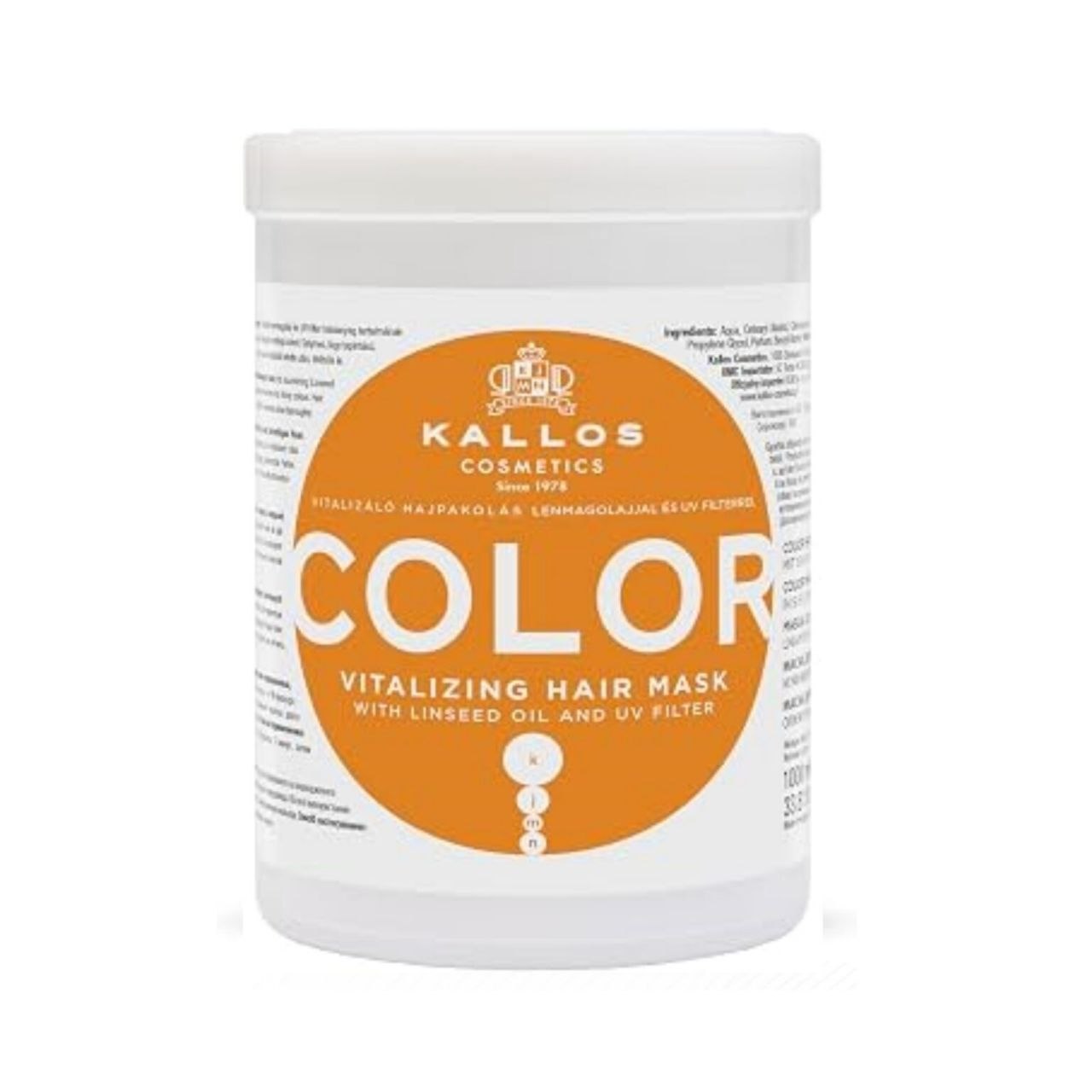ماسک ترمیم کننده مو کالوس مدل color (مناسب موهای رنگ شده) ۱۰۰۰ میل