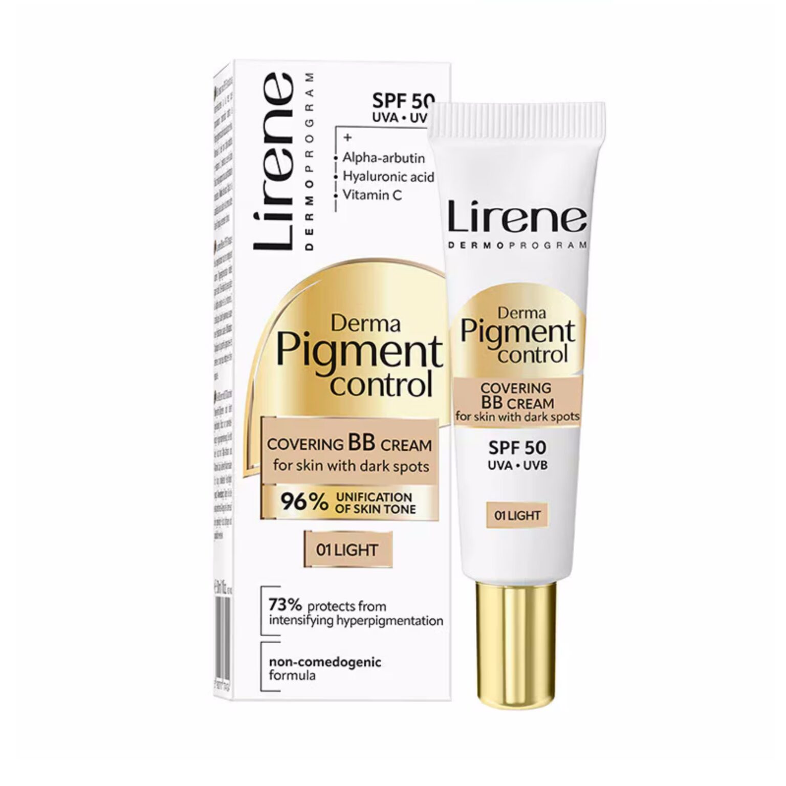 کرم بی‌بی ضد لک لی رن مدل Derma Pigment Control (رنگ ۰۱ روشن)