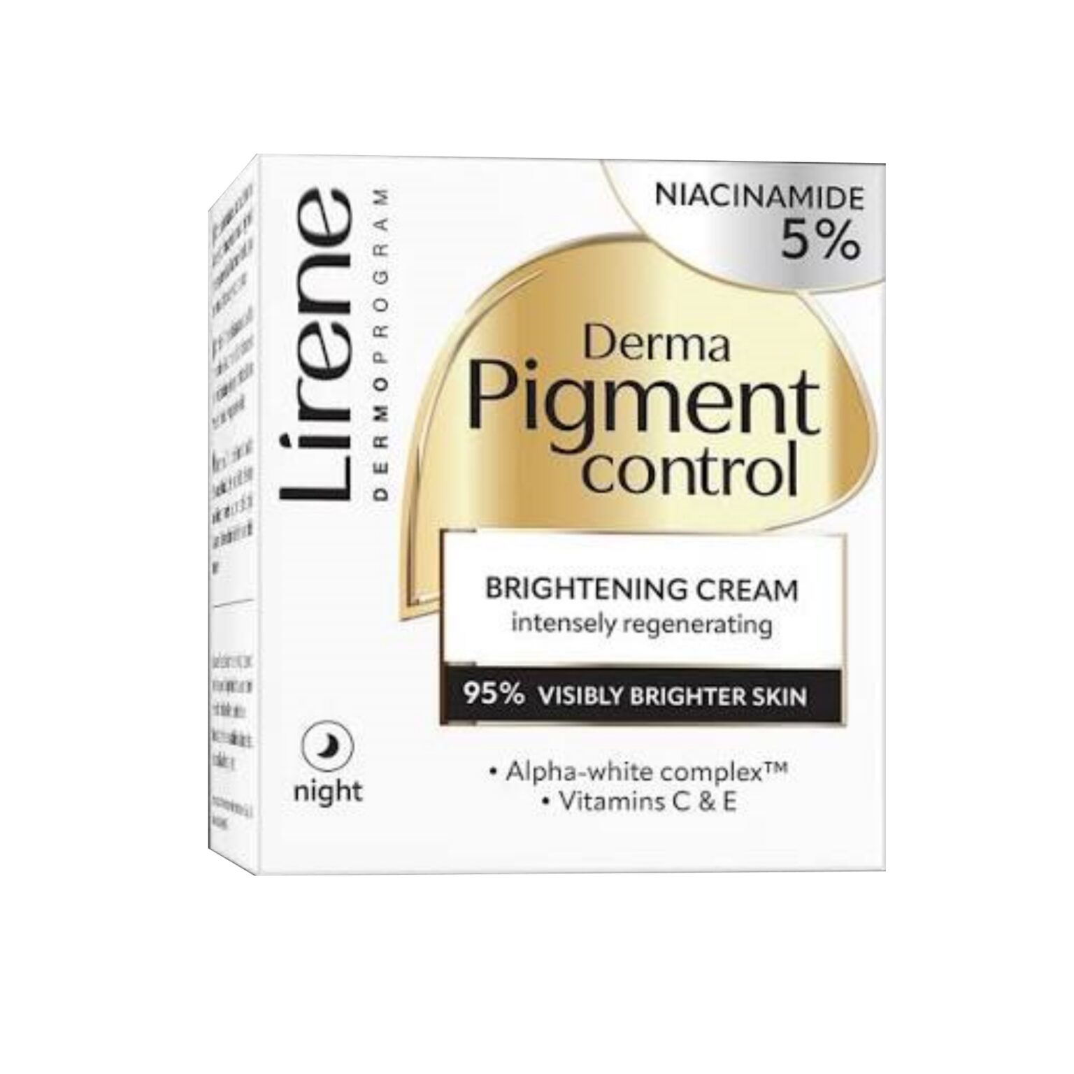کرم شب روشن‌کننده لی رن مدل Derma Pigment Control (مناسب شب)