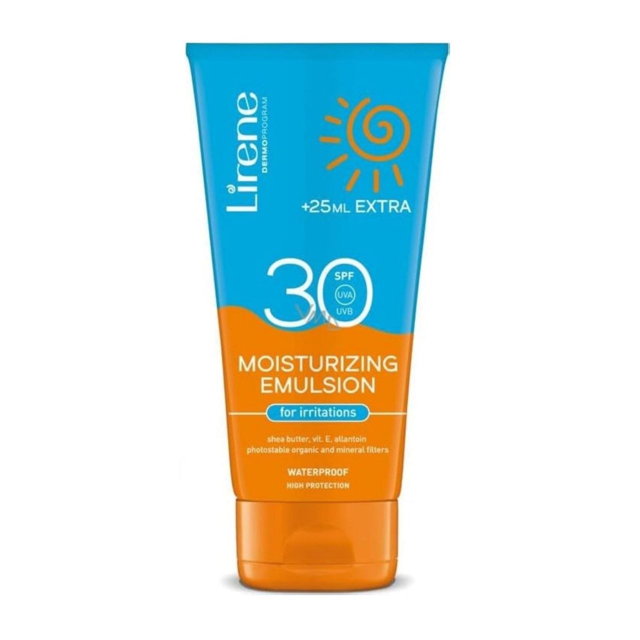 ضد آفتاب و آبرسان لی‌رن مدل امولسیون مرطوب‌کننده SPF 30 (مناسب پوست‌های حساس و تحریک‌شده)