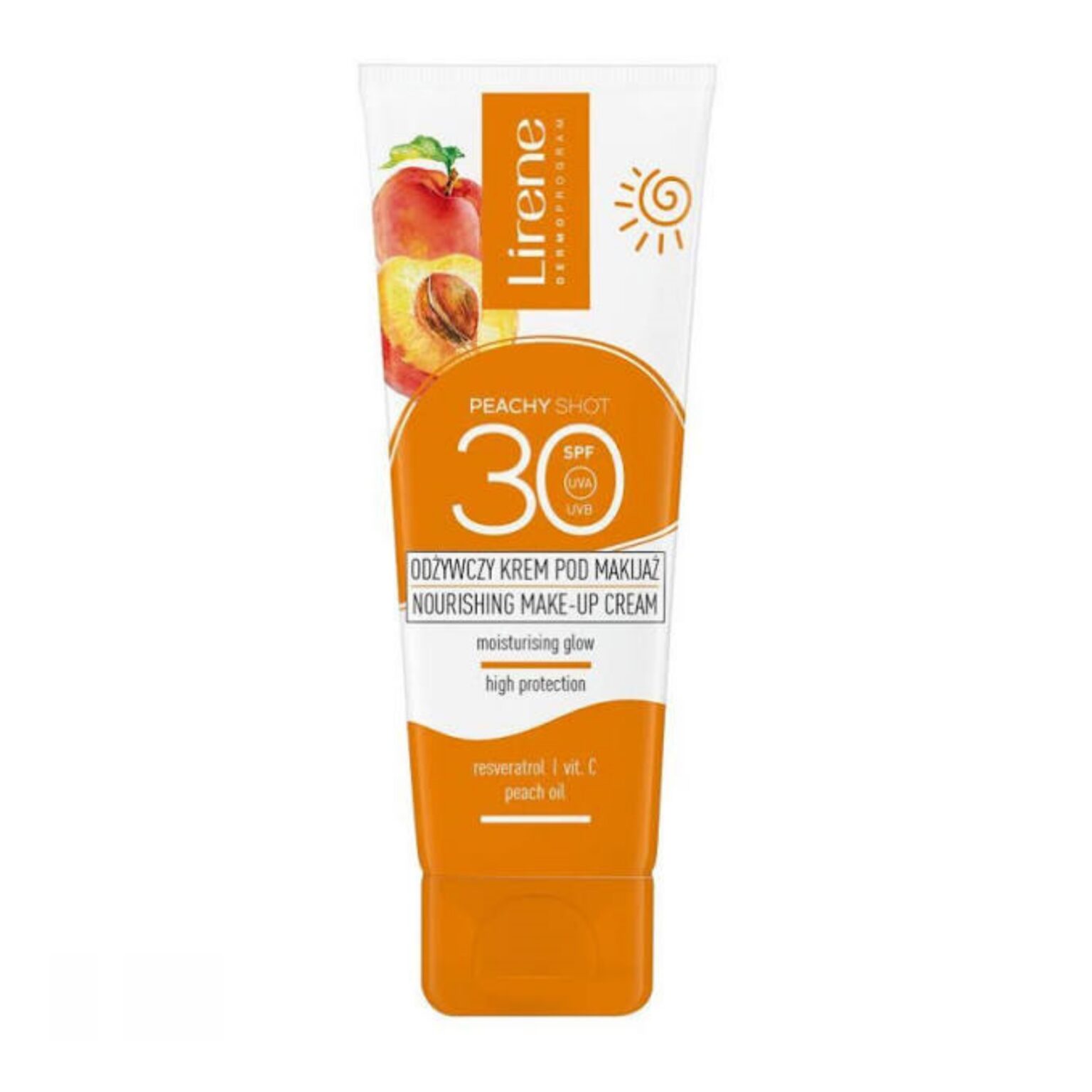 کرم مغذی زیر آرایش لی رن مدل Peachy Shot (SPF 30)
