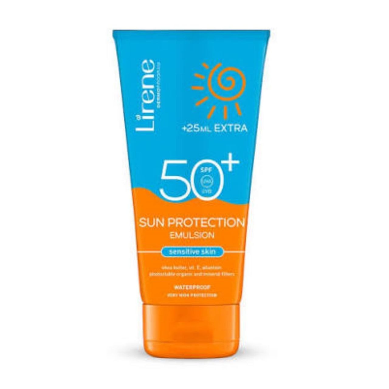 ضد آفتاب لی‌رن مدل امولسیون محافظ SPF 50+ (مناسب پوست‌های حساس)