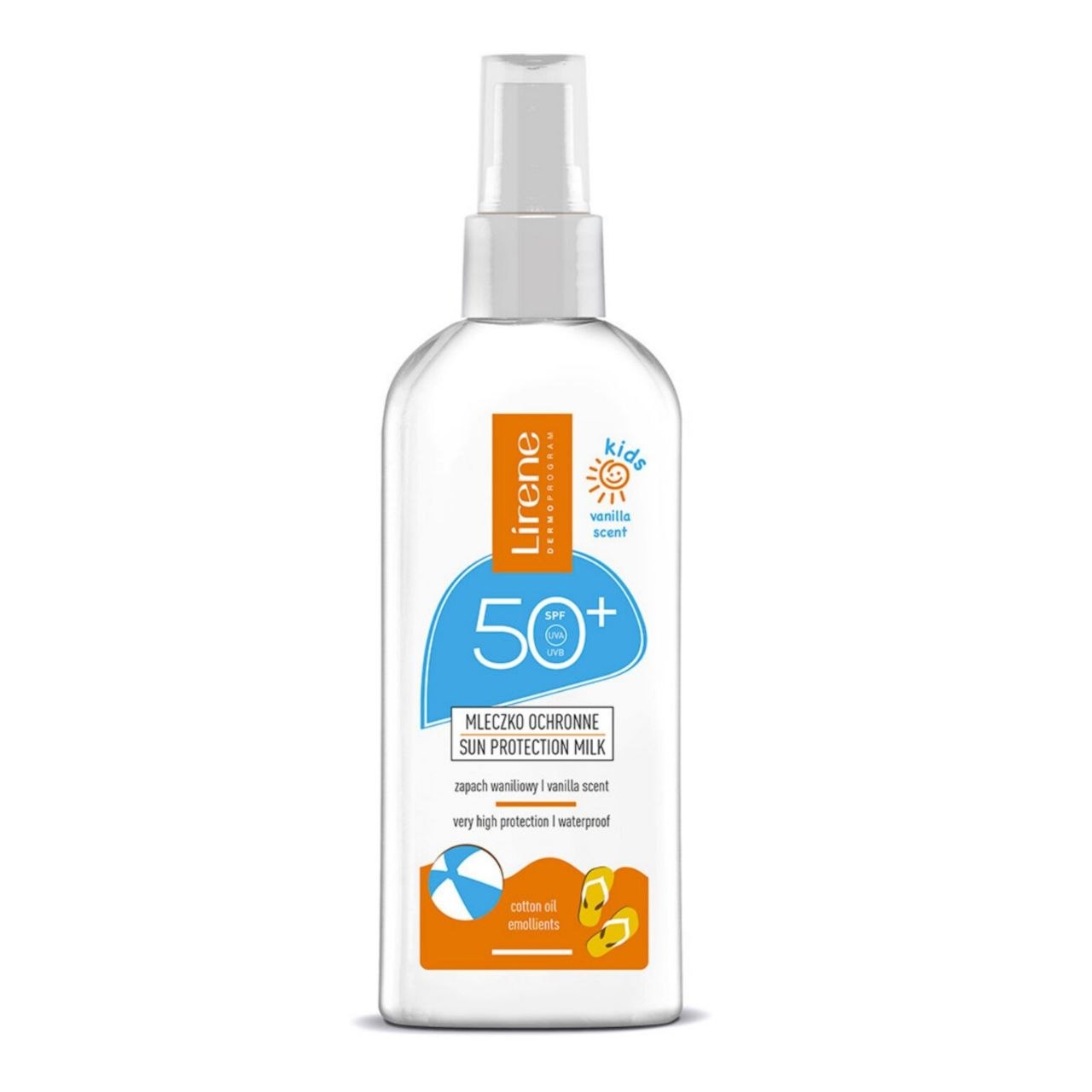 ضد آفتاب و شیر محافظ کودکان لی‌رن مدل SPF 50+ (مناسب پوست‌های حساس کودکان)