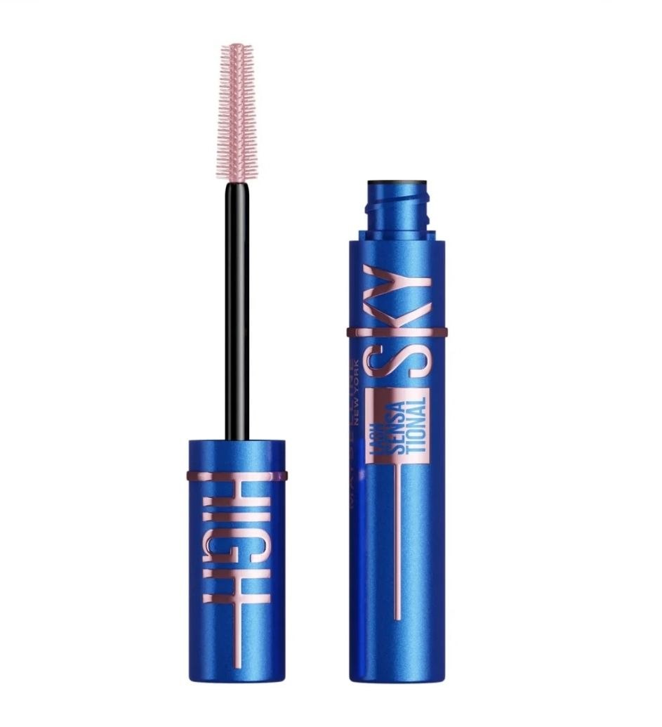 ریمل حجم‌دهنده و بلندکننده میبلین مدل Lash Sensational Sky High (نسخه آبی)