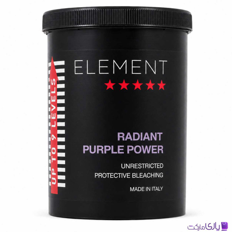 پودر دکلره حرفهای المنت 1000 میل Radiant Purple Power