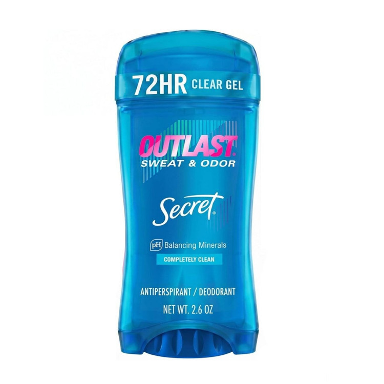 دئودورانت ضد تعریق سکرت مدل Outlast Clear Gel Completely Clean