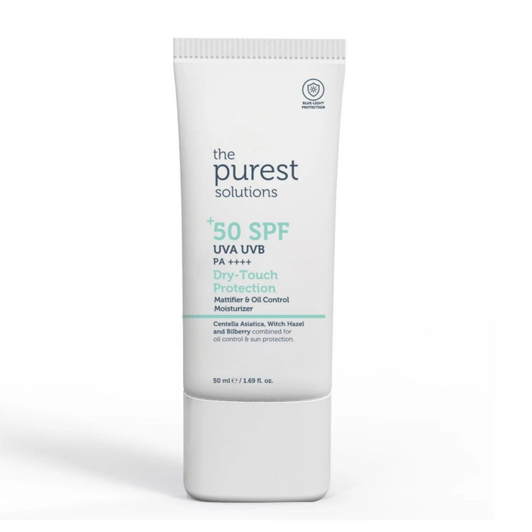 ضد آفتاب پیورست مدل Dry-Touch Protection SPF 50+ حجم 50 میل