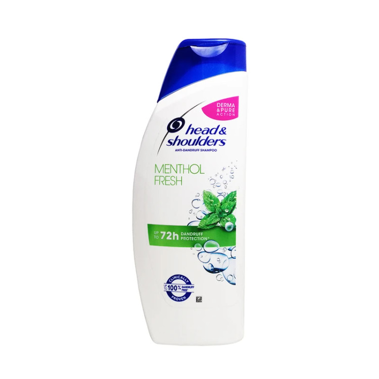 شامپو ضد شوره هد اند شولدرز مدل Menthol Fresh – طراوت منتول_ 400 میل