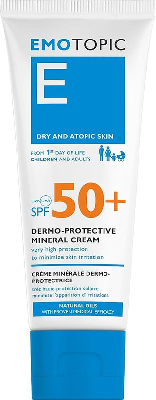 کرم ضد آفتاب فارماسریز مینرال اتوپیک SPF50 پوست خشک و اگزمایی _ 75 میل