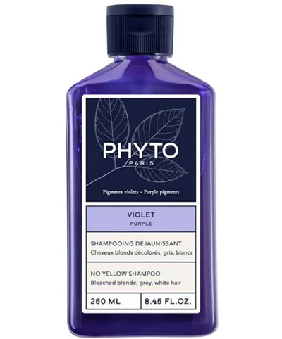 شامپو مو فیتو مدل Violet Purple مناسب موهای رنگ شده و کراتین حجم 250 میلی لیتر