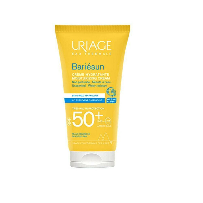 کرم ضد آفتاب اوریاژ مدل باری‌سان – SPF 50+، بدون عطر، مقاوم در برابر آب _ ۵۰ میل