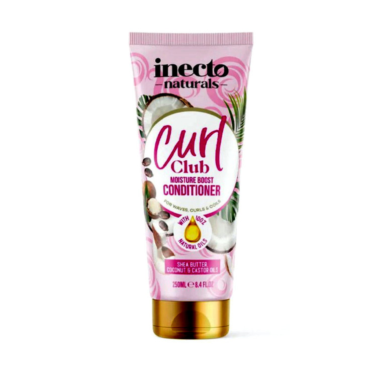 نرمکننده موی فر و مجعد Inecto Naturals مدل Curl Club _ حجم ۲۵۰ میل