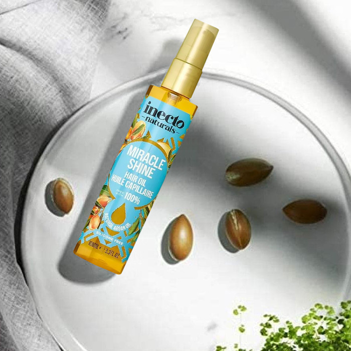روغن آرگان اینکتو نچرالز مدل Miracle Shine (درخشندگیدهنده و آبرسان) 100 میل