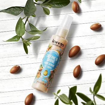سرم حالتدهنده و درخشندگیدهنده مو اینکتو نچرالز مدل Define & Shine (با روغن آرگان ۱۰۰٪ طبیعی) 100 میل