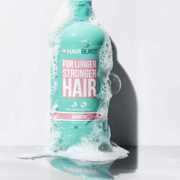 شامپو تقویتکننده مو هیر برست مدل Longer Stronger Hair حاوی آووکادو و نارگیل