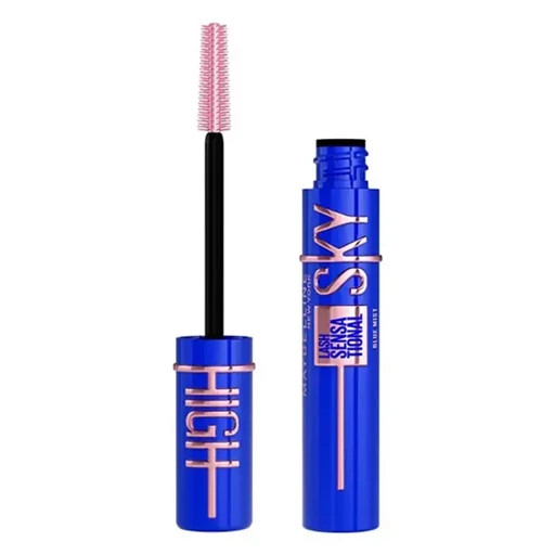 ریمل حجمدهنده و بلندکننده مژه میبلین مدل لش اسکای های – نسخه آبی روشن (Blue Mist)