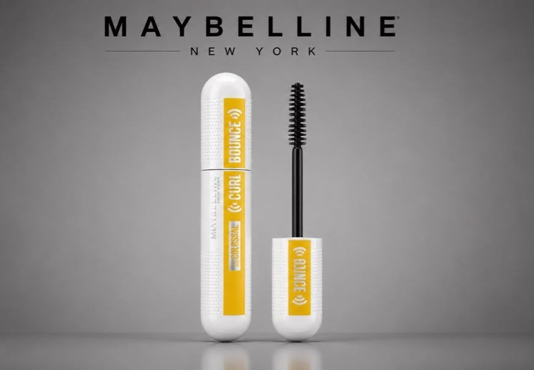 ریمل حجمدهنده و فرکننده میبلین مدل Colossal Curl Bounce